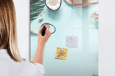 Magnettafel zum Schreiben Motiv Sommerkomposition