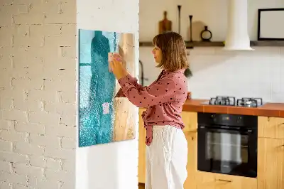 Magnettafel beschreibbar mit Motiv Meeresstrand