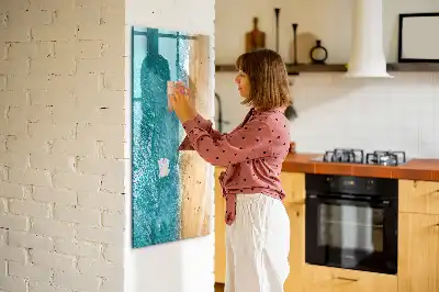 Magnettafel beschreibbar mit Motiv Meeresstrand