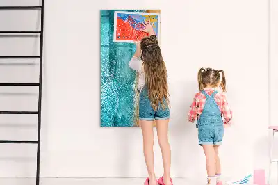 Magnettafel beschreibbar mit Motiv Meeresstrand