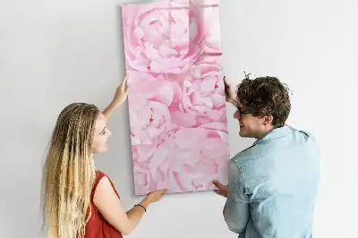 Magnettafel zum Schreiben mit Motiv Sommerblumen