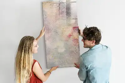 Magnettafel beschreibbar mit Farbflecken-Motiv