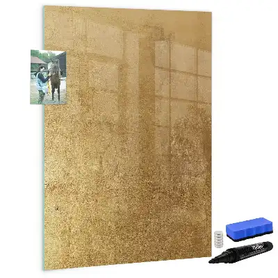 Magnettafel beschreibbar aus dekorativem Stoff