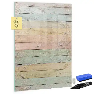 Magnettafel zum Schreiben pastellfarben
