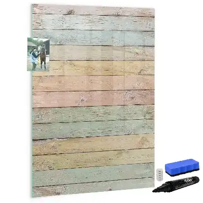 Magnettafel zum Schreiben pastellfarben