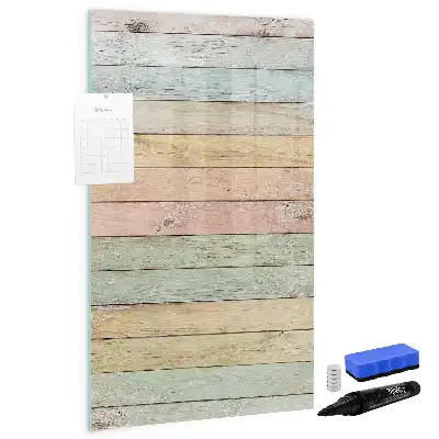 Magnettafel zum Schreiben pastellfarben