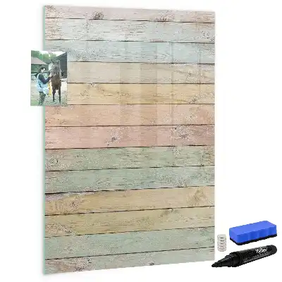 Magnettafel zum Schreiben pastellfarben