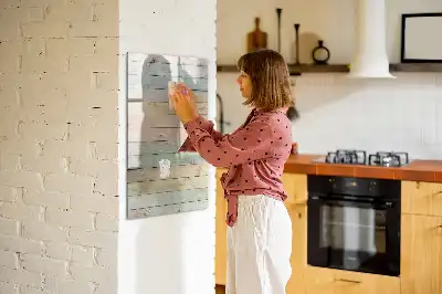 Magnettafel zum Schreiben pastellfarben