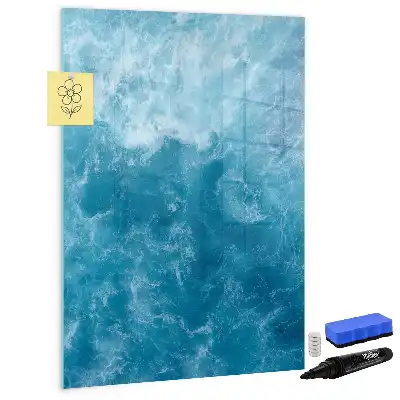 Magnettafel zum Schreiben mit Wasser Meer und Ozean Motiv