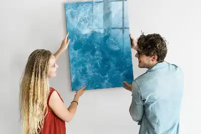 Magnettafel zum Schreiben mit Wasser Meer und Ozean Motiv