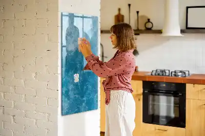 Magnettafel zum Schreiben mit Wasser Meer und Ozean Motiv