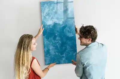 Magnettafel zum Schreiben mit Wasser Meer und Ozean Motiv