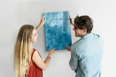 Magnettafel zum Schreiben mit Wasser Meer und Ozean Motiv