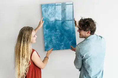 Magnettafel zum Schreiben mit Wasser Meer und Ozean Motiv