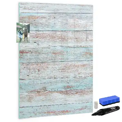 Magnettafel zum Schreiben in Pastellfarben