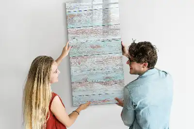 Magnettafel zum Schreiben in Pastellfarben