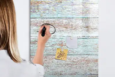 Magnettafel zum Schreiben in Pastellfarben