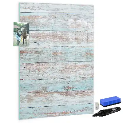 Magnettafel zum Schreiben in Pastellfarben