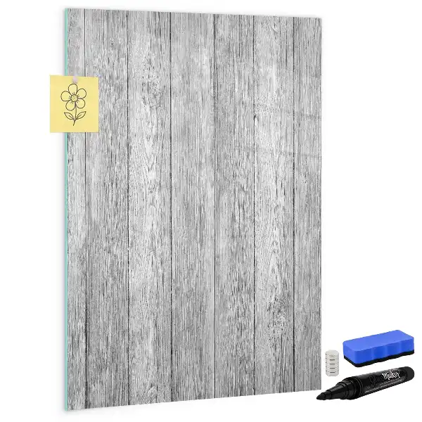 Magnettafel aus Holz zum Beschreiben