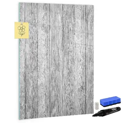 Magnettafel aus Holz zum Beschreiben