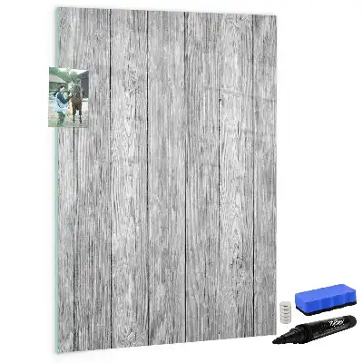 Magnettafel aus Holz zum Beschreiben