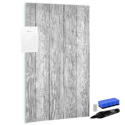 Magnettafel aus Holz zum Beschreiben