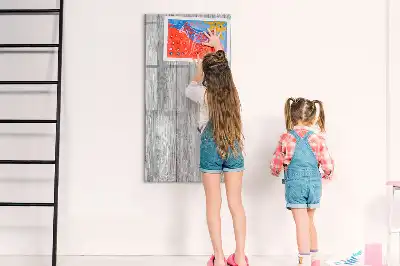 Magnettafel aus Holz zum Beschreiben