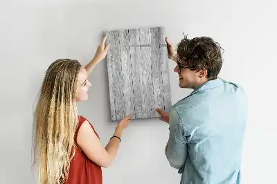 Magnettafel aus Holz zum Beschreiben