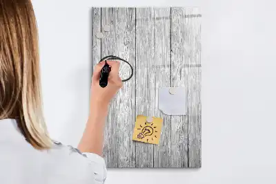 Magnettafel aus Holz zum Beschreiben