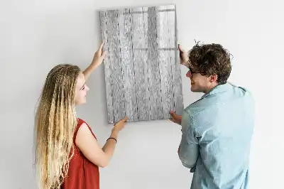 Magnettafel aus Holz zum Beschreiben