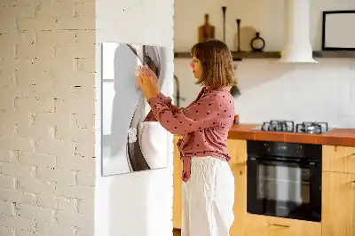 Magnettafel beschreibbar mit Wellen-Abstraktion