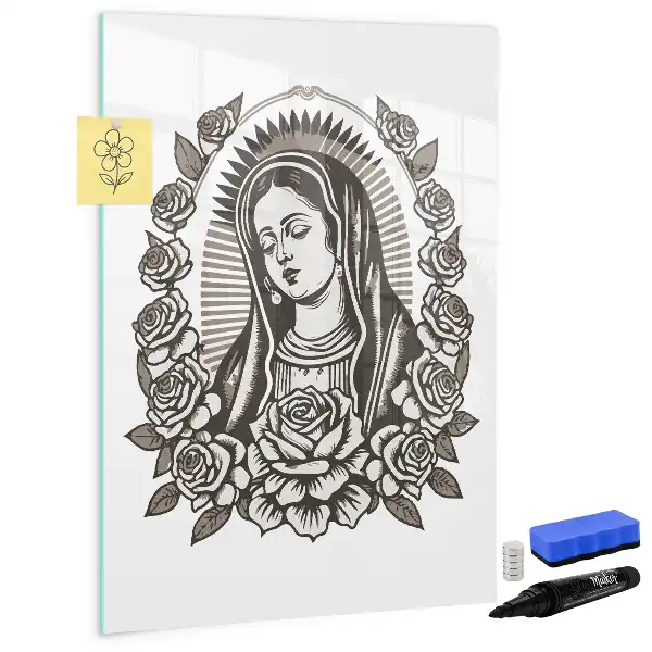 Magnettafel Unsere Liebe Frau von Guadalupe zum Schreiben