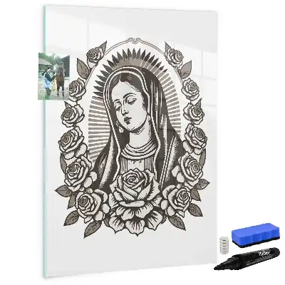 Magnettafel Unsere Liebe Frau von Guadalupe zum Schreiben