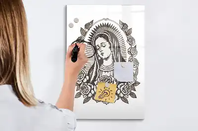 Magnettafel Unsere Liebe Frau von Guadalupe zum Schreiben