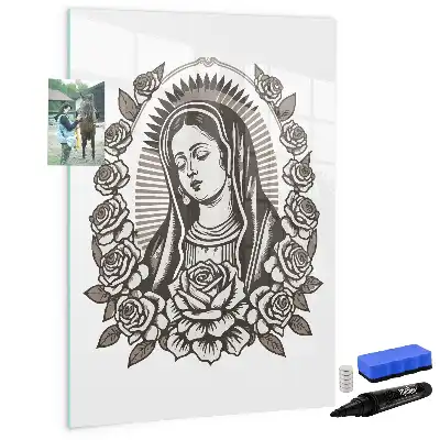 Magnettafel Unsere Liebe Frau von Guadalupe zum Schreiben