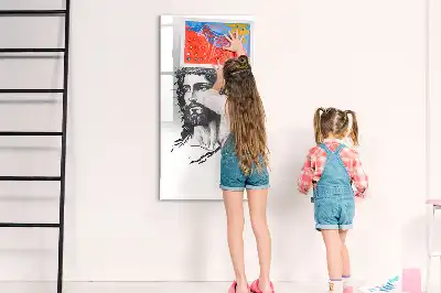 Magnettafel beschreibbar mit Motiv Jesus Christus