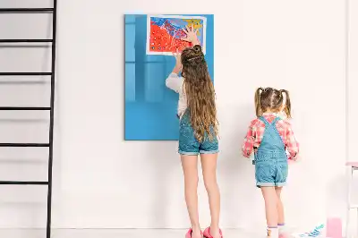 Magnettafel zum Schreiben hellblau