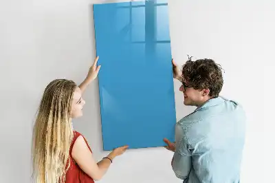Magnettafel zum Schreiben hellblau