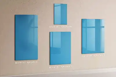 Magnettafel zum Schreiben hellblau