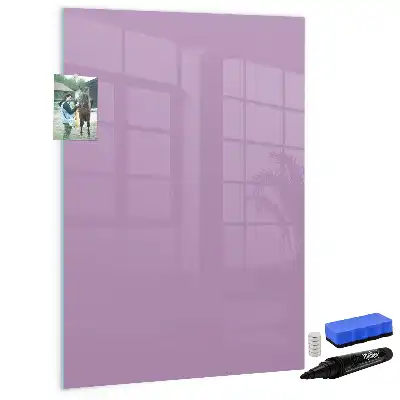 Magnettafel zum Schreiben in Flieder