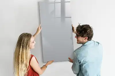 Magnettafel beschreibbar in Hellgrau