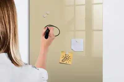 Magnettafel zum Schreiben beige