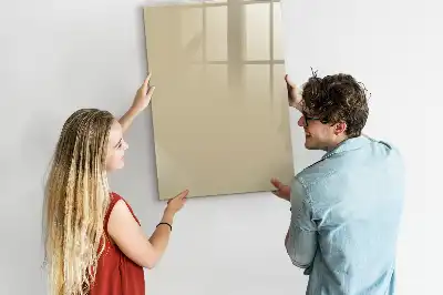 Magnettafel zum Schreiben beige