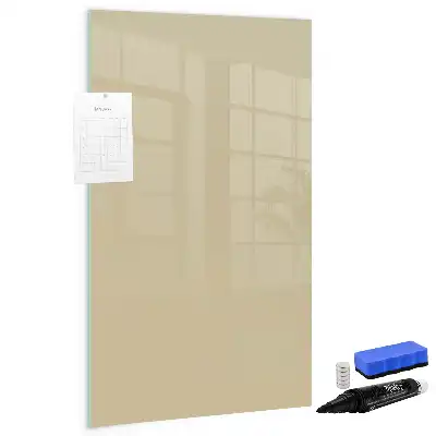 Magnettafel zum Schreiben beige