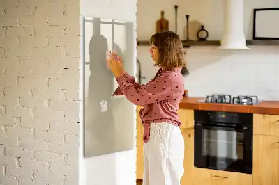 Magnettafel zum Schreiben beige