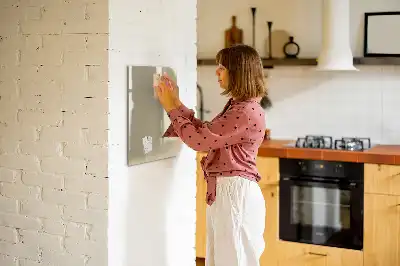Magnettafel zum Schreiben beige