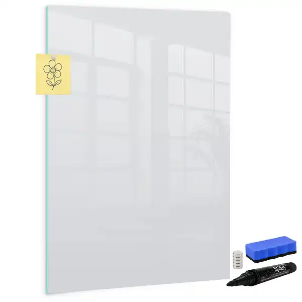 Magnettafel zum Schreiben in Off-White