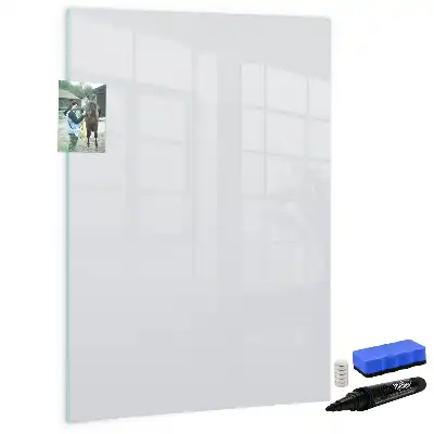 Magnettafel zum Schreiben in Off-White