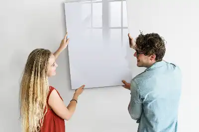 Magnettafel zum Schreiben in Off-White