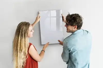 Magnettafel zum Schreiben in Off-White